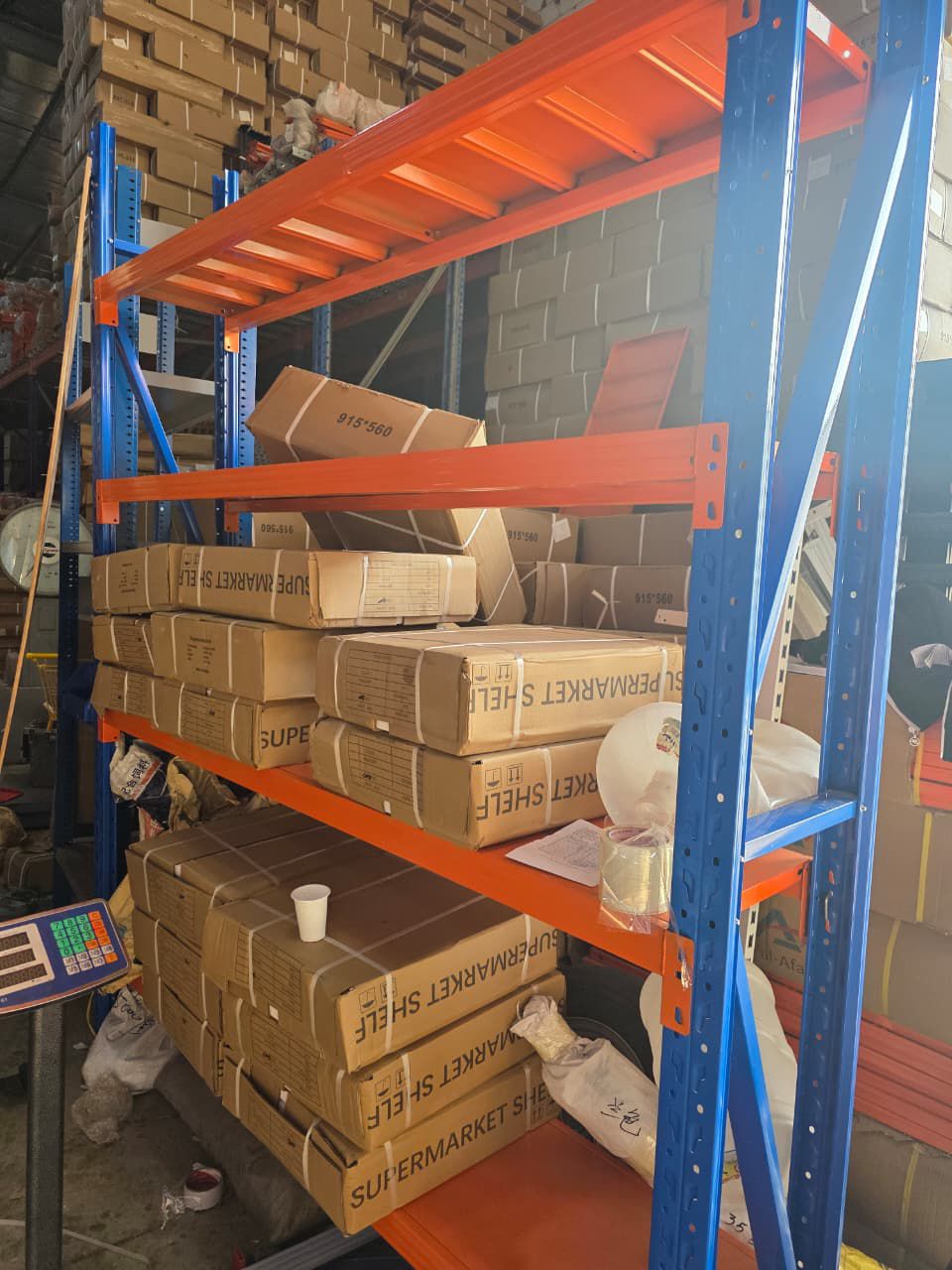 رفوف مستودعات رفوف تخزين