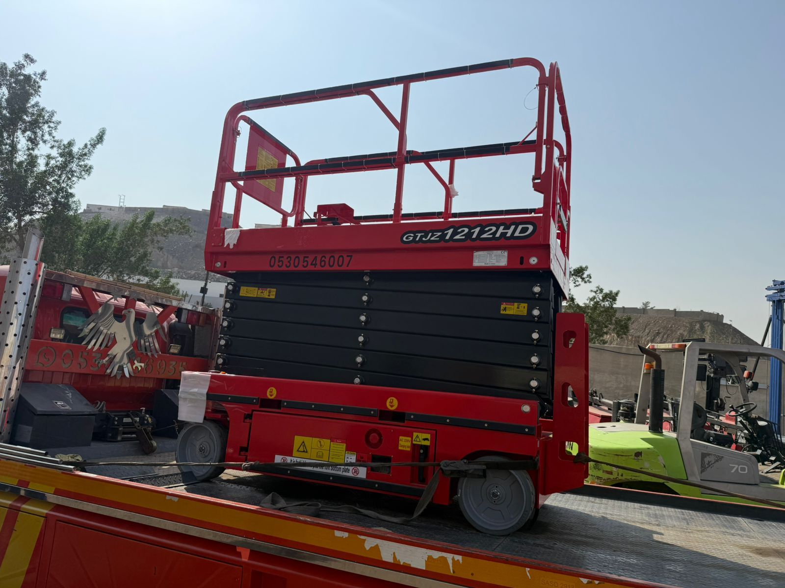 رافعه مقصيه 10متر12متر14متر جده