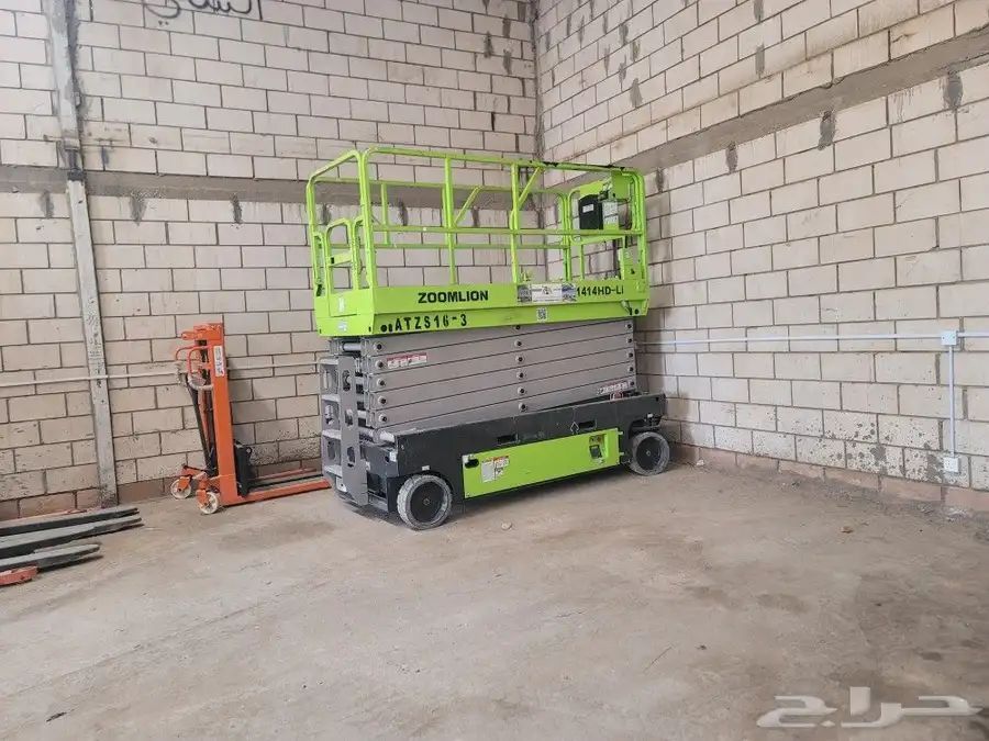 scissor lift سيزرلفت رافعه مقصيه 12متر14متر