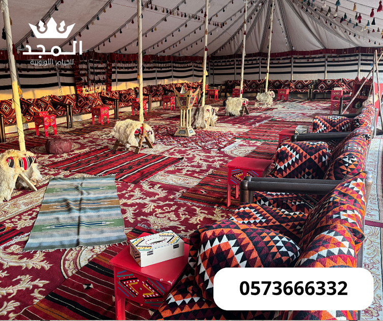 خيام شعبية,ركنيات شعبية,استئجار طاولة طعام,خيام او