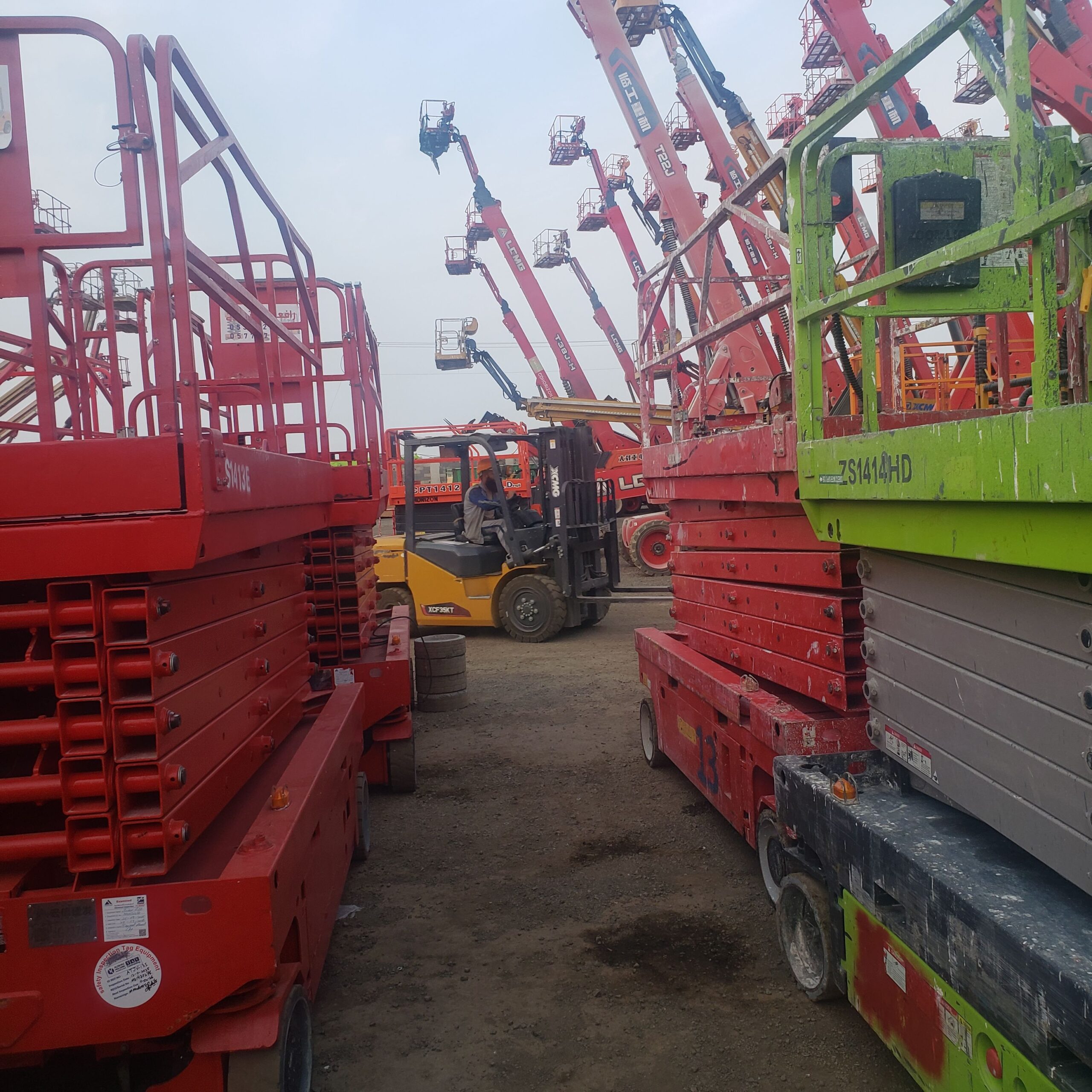 سيزر لفت ومان لفت وتاور لايت ورافعه شوكية يومي اسب