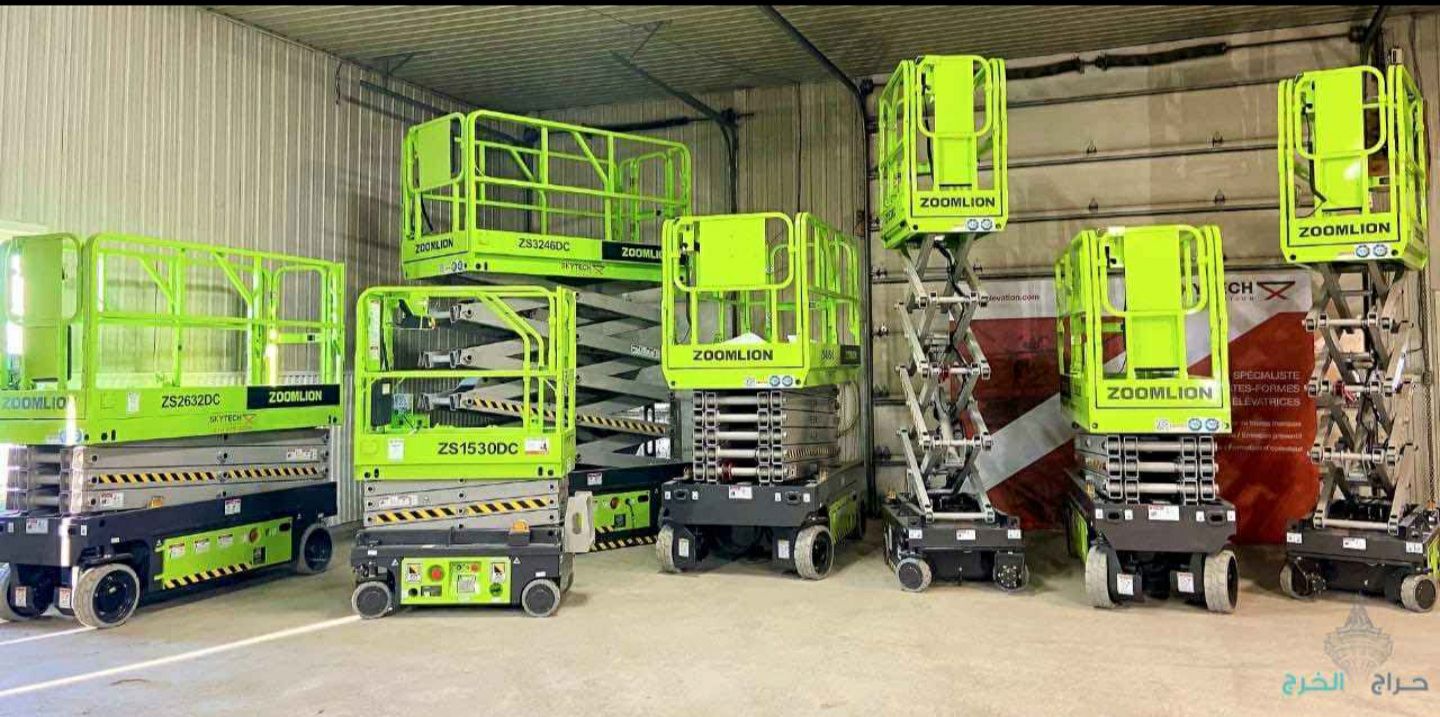 سيزر لفت للايجار بجميع المقاسات موديل حديث2025