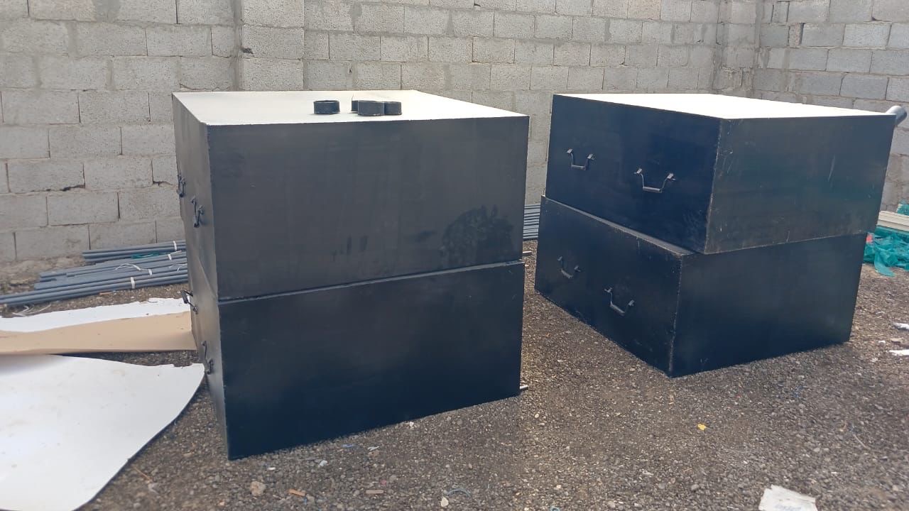 دورات مياه متنقله فيبر جلاس