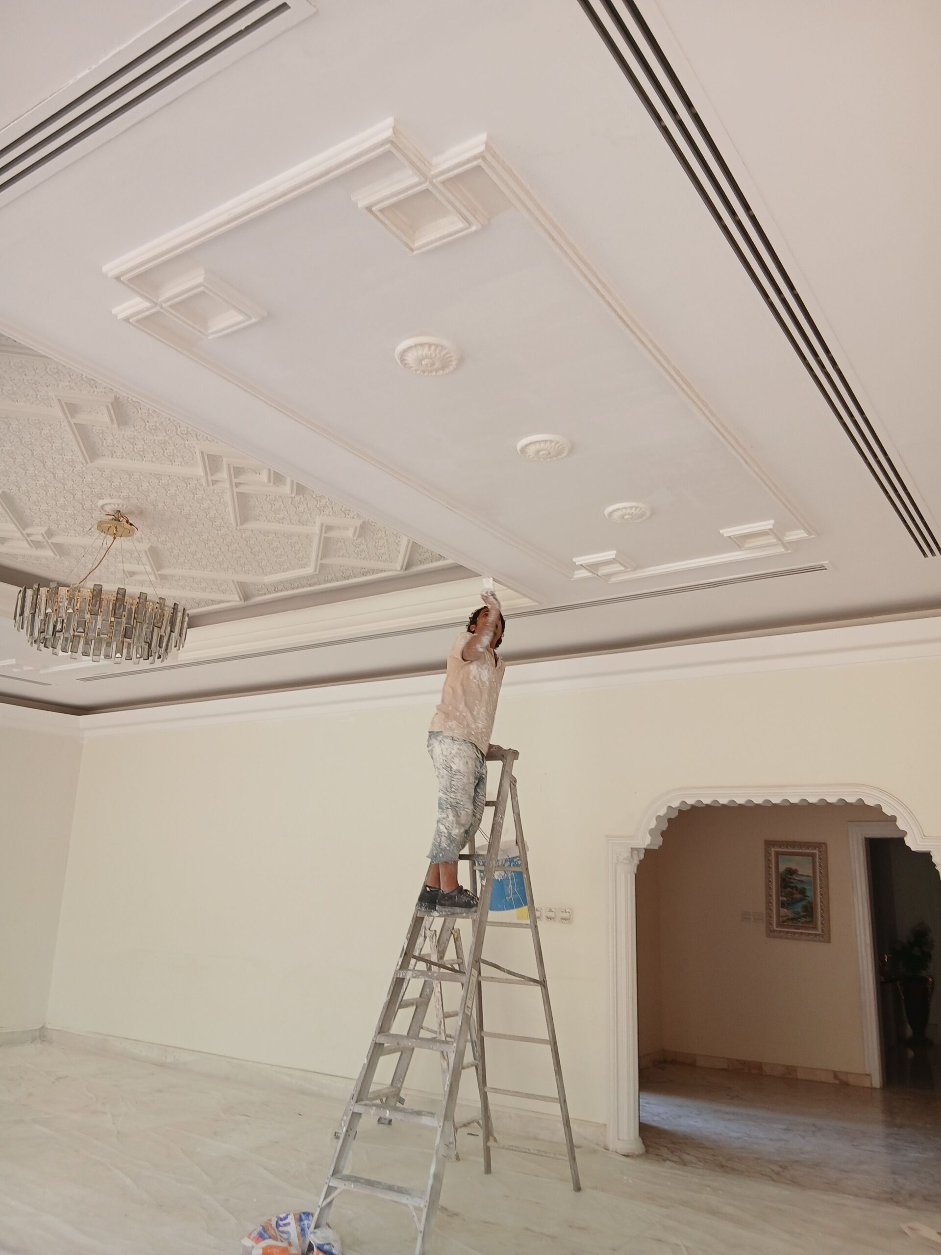 معلمين دهانات داخليه وخارجية بروفايل ابكسي ارضيات