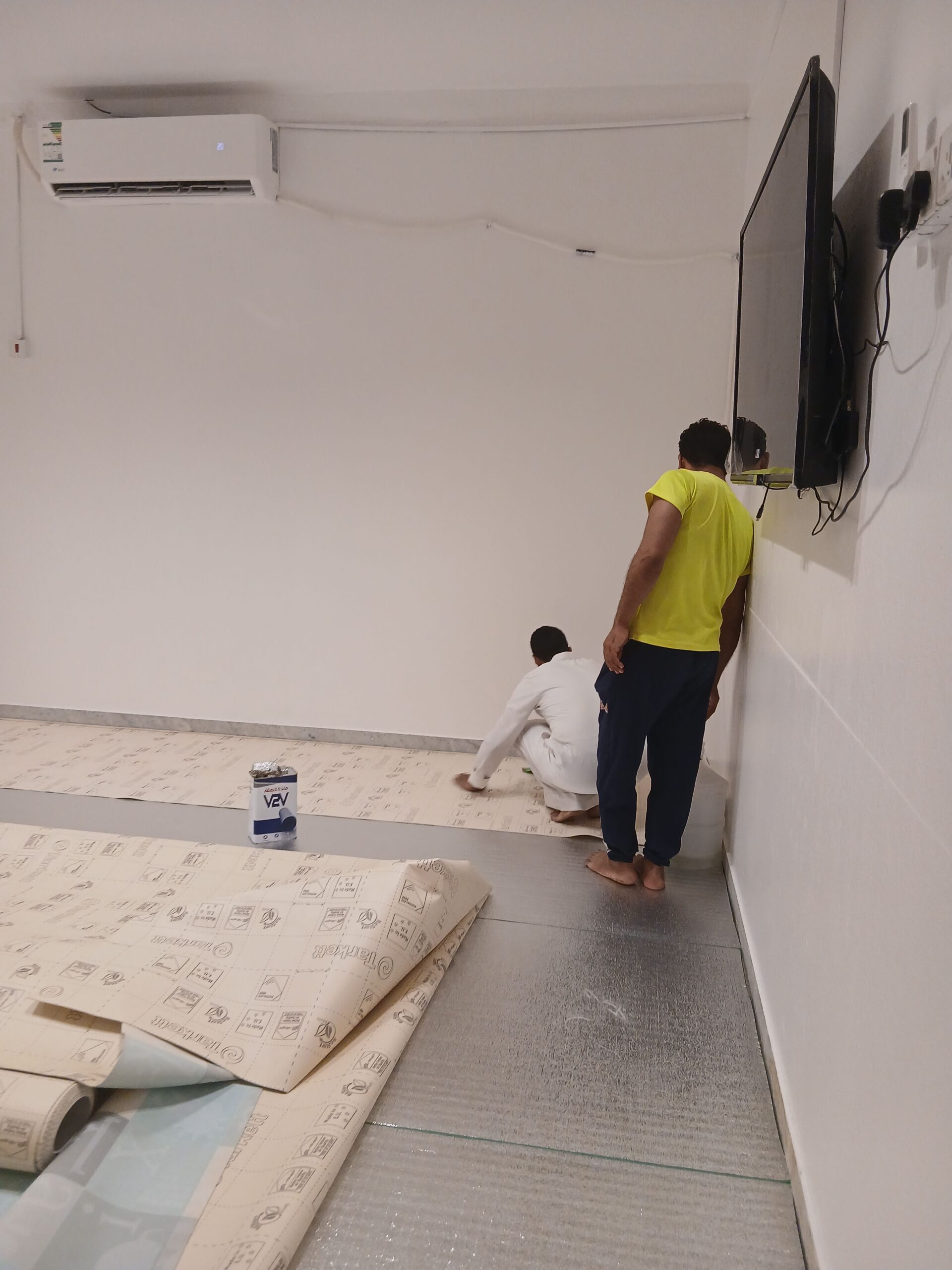 دهان مباني داخلي وخارجي