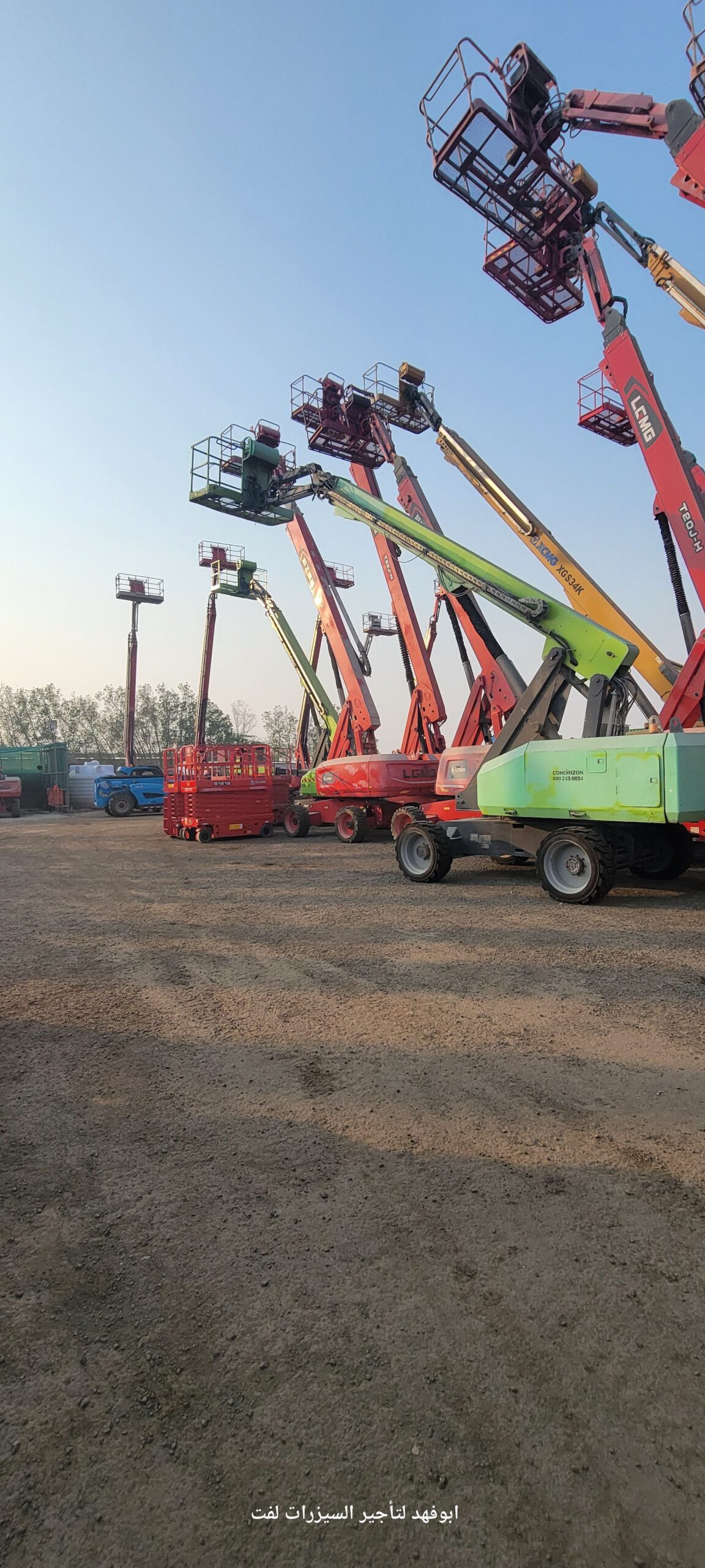 مان لفت للايجار متوفرة بجميع المقاسات والمديلات ال