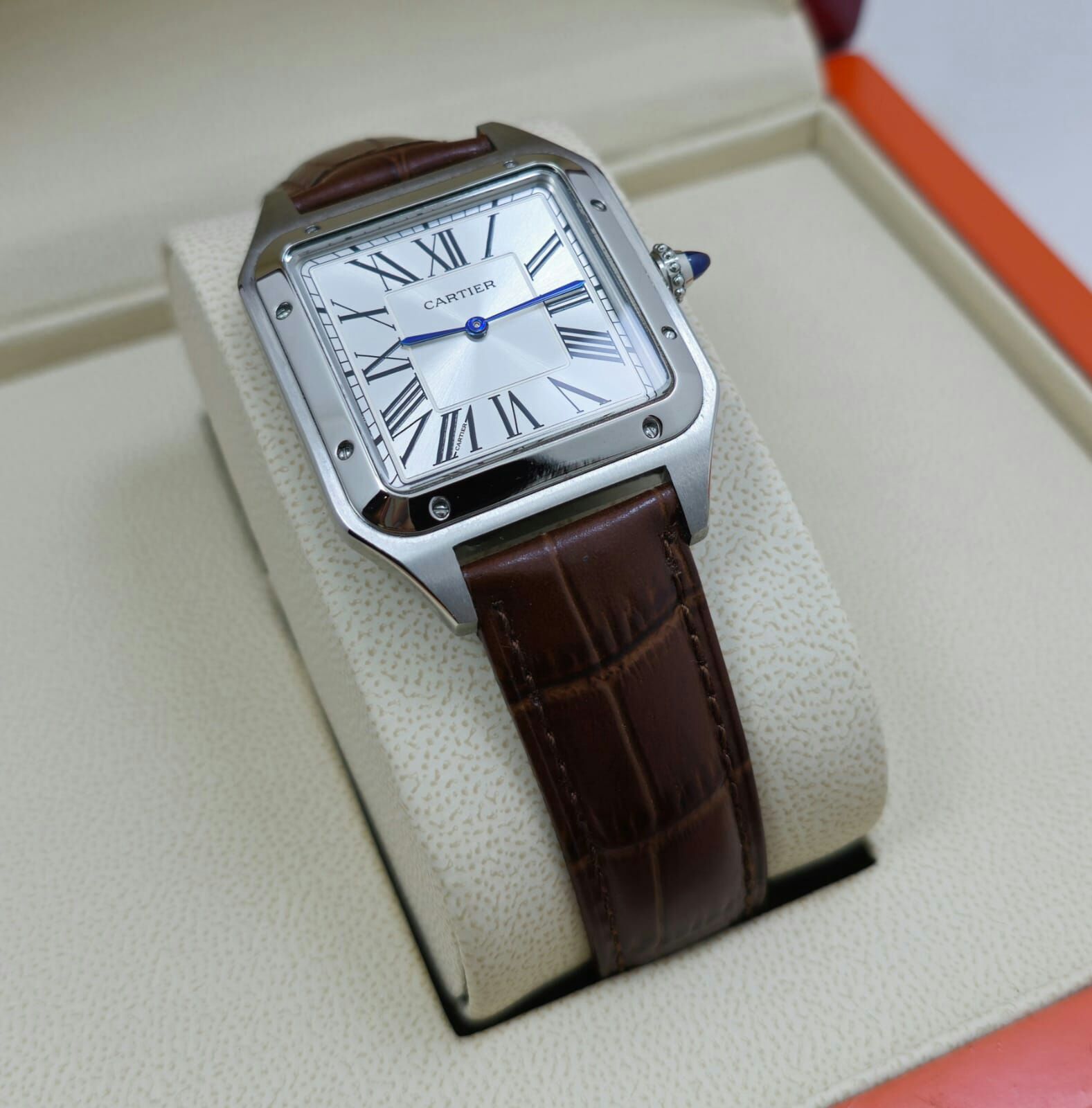 ساعة كارتير جلد كوبي وتس0558054211