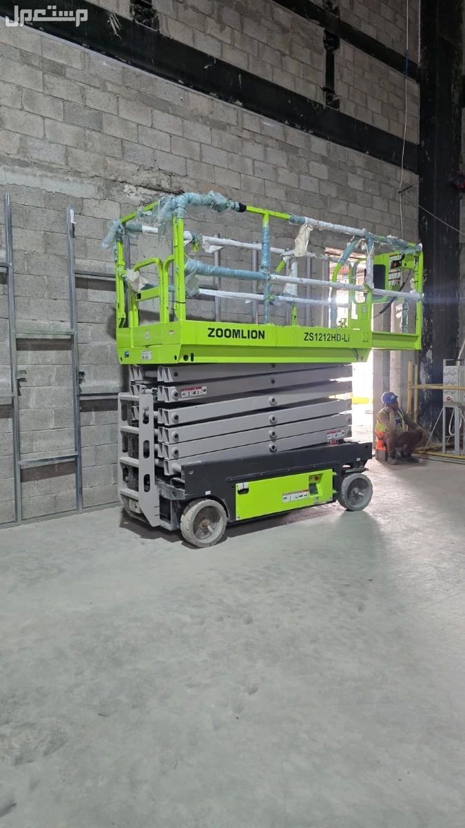 scissor lift سيزرلفت رافعه مقصيه 12متر14متر