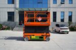 scissor lift 12meter 14mareh for rent Jaddah