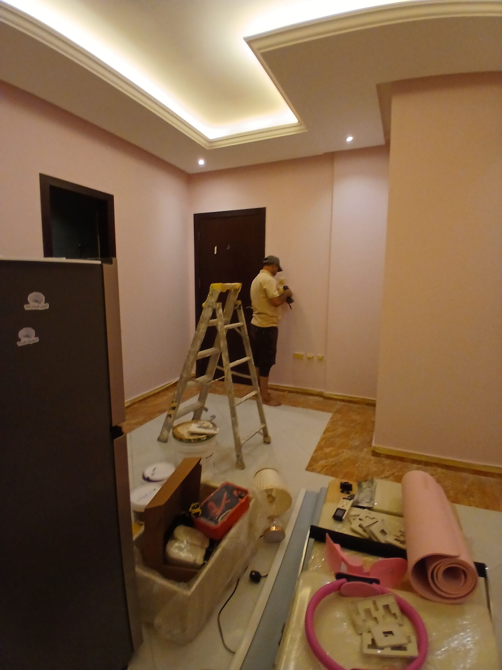 دهان مباني داخلي وخارجي بروفايل رشات داخليه وخارجي