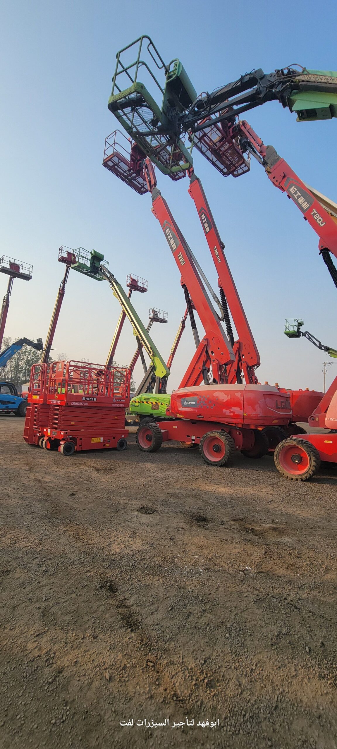 مان لفت للايجار متوفرة بجميع المقاسات والمديلات ال