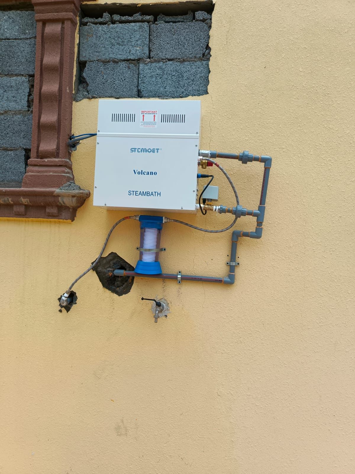 فني تركيب وصيانه الاجهزه البخار السونه