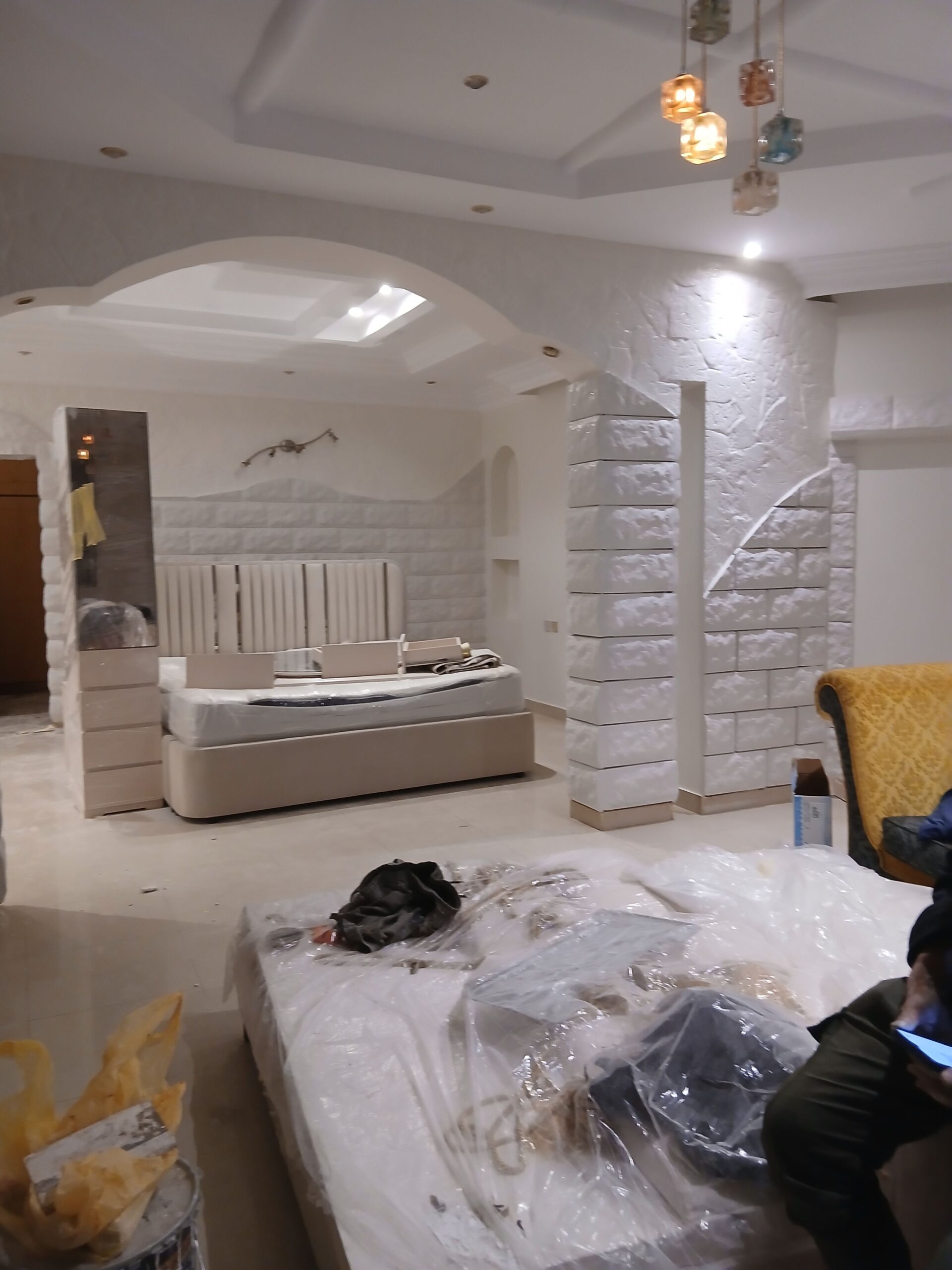 دهانات داخليه وخارجية بروفايل ابكسي ارضيات عوازل ا