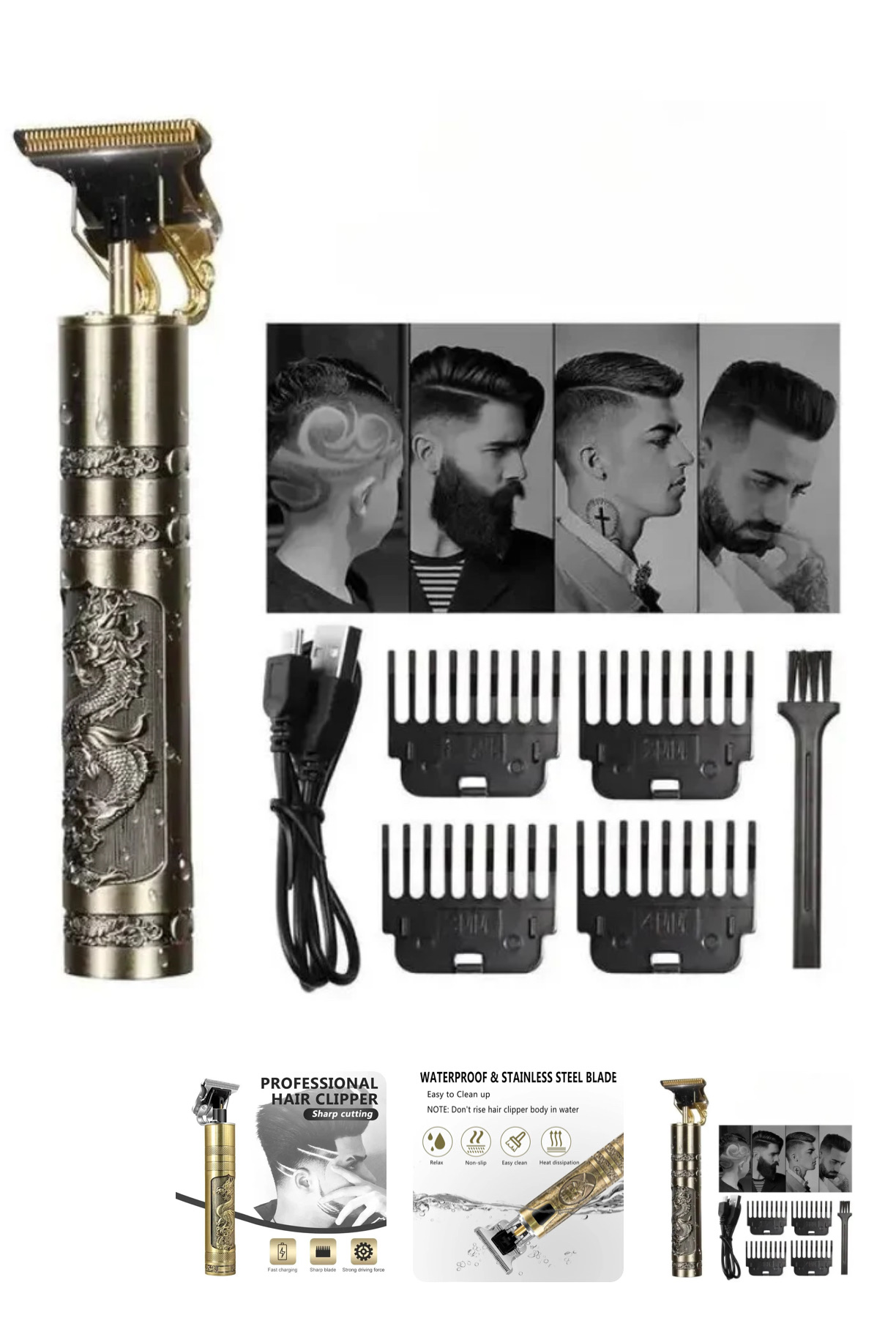 (عرض خاص ) ماكينة حلاقة احترافية T9 VINTAGE