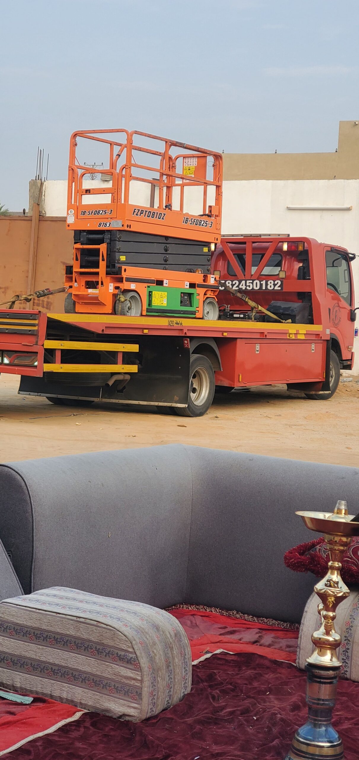 سيزر لفت ومان لفت ورافعات شوكيه وكرينات بجميع انوا