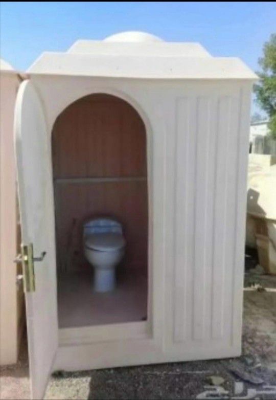 دورات مياه متنقله فيبر جلاس