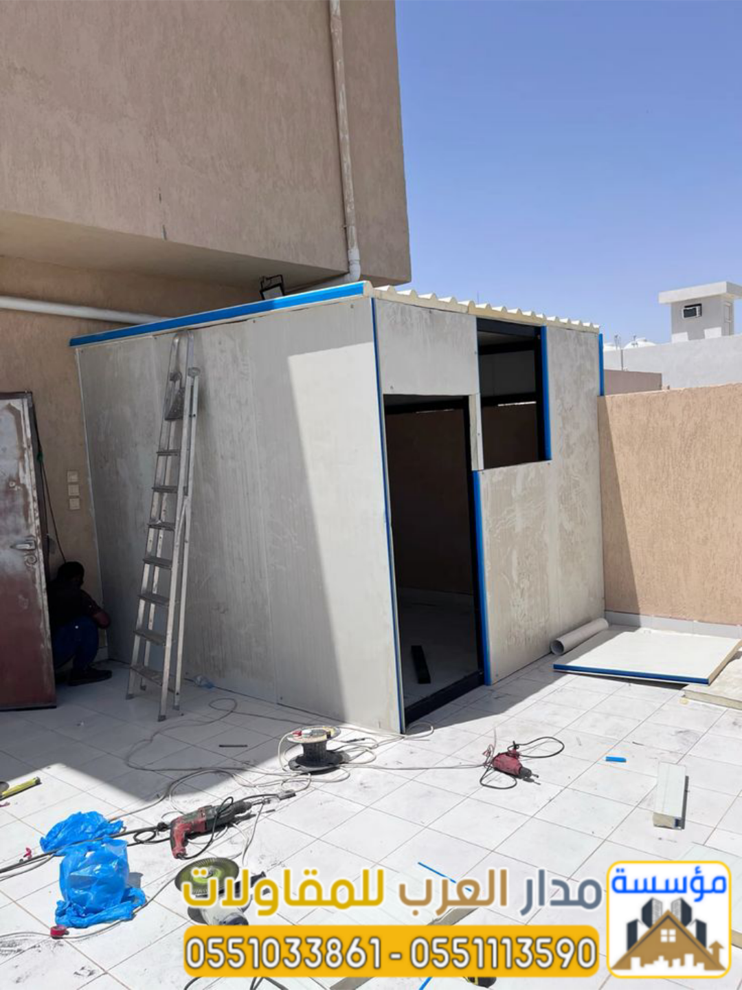 أسقف ساندوتش بانل للمستودعات والملاحق بالرياض |