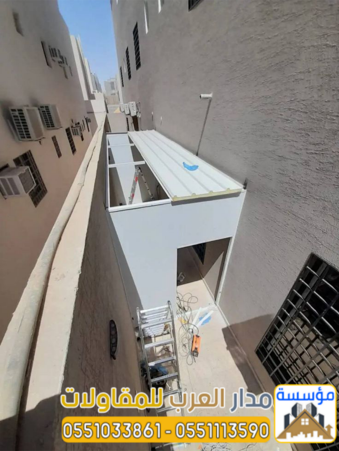 أسقف ساندوتش بانل للمستودعات والملاحق بالرياض |