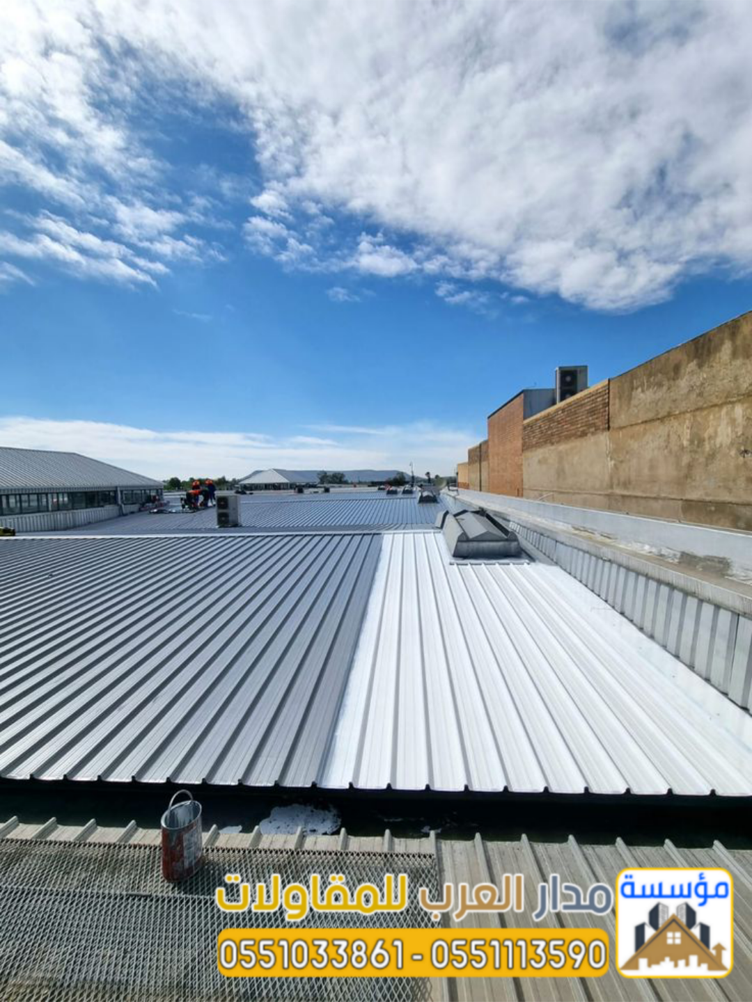 تركيب ألواح ساندوتش بانل في الرياض لأسقف