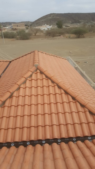 اعمال قرميد تركيب اسقف قرميد