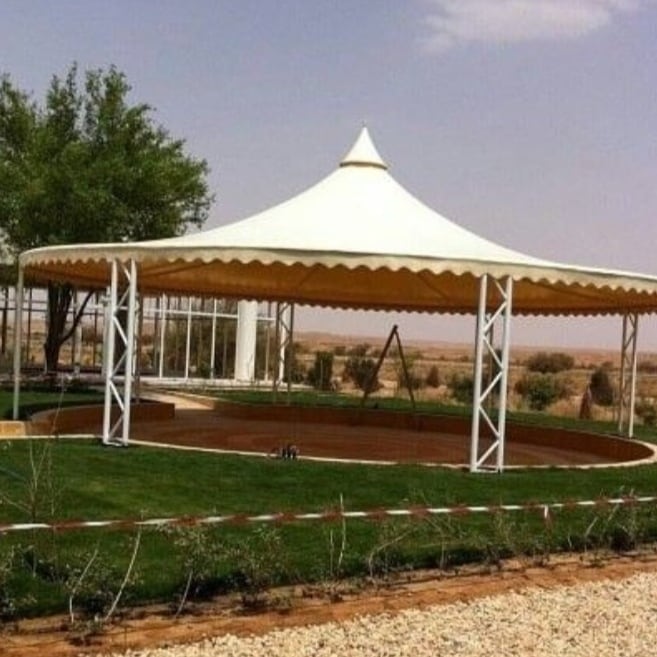 مظلات شرقية وخشبية للمداخل والفلل