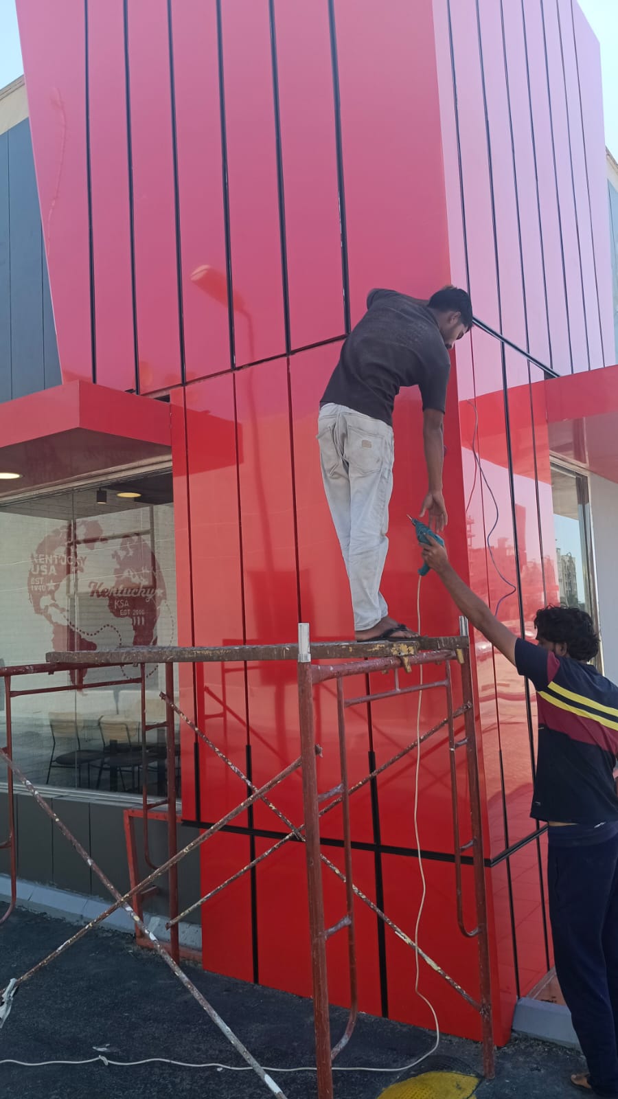 كلادينج الرياض تركيب كلادينج واجهات