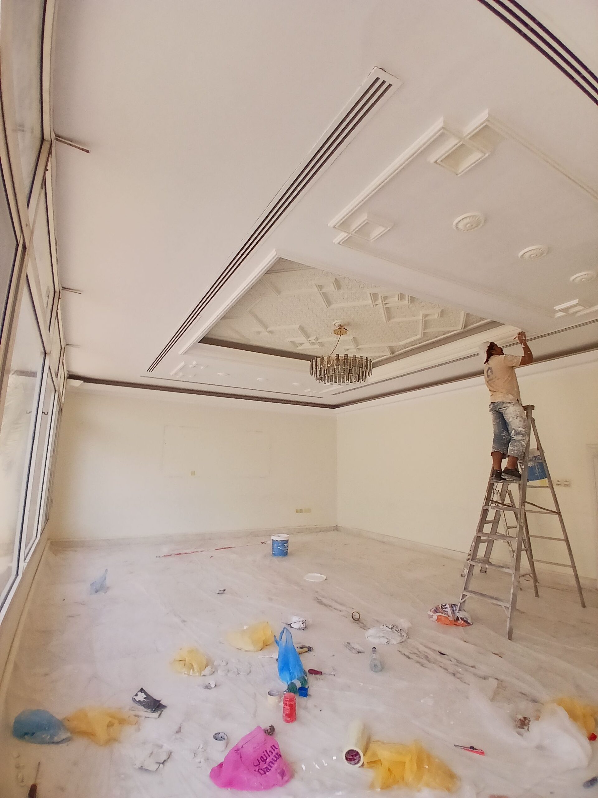 دهان مباني داخلي وخارجي بروفايل رشات داخليه وخارجي