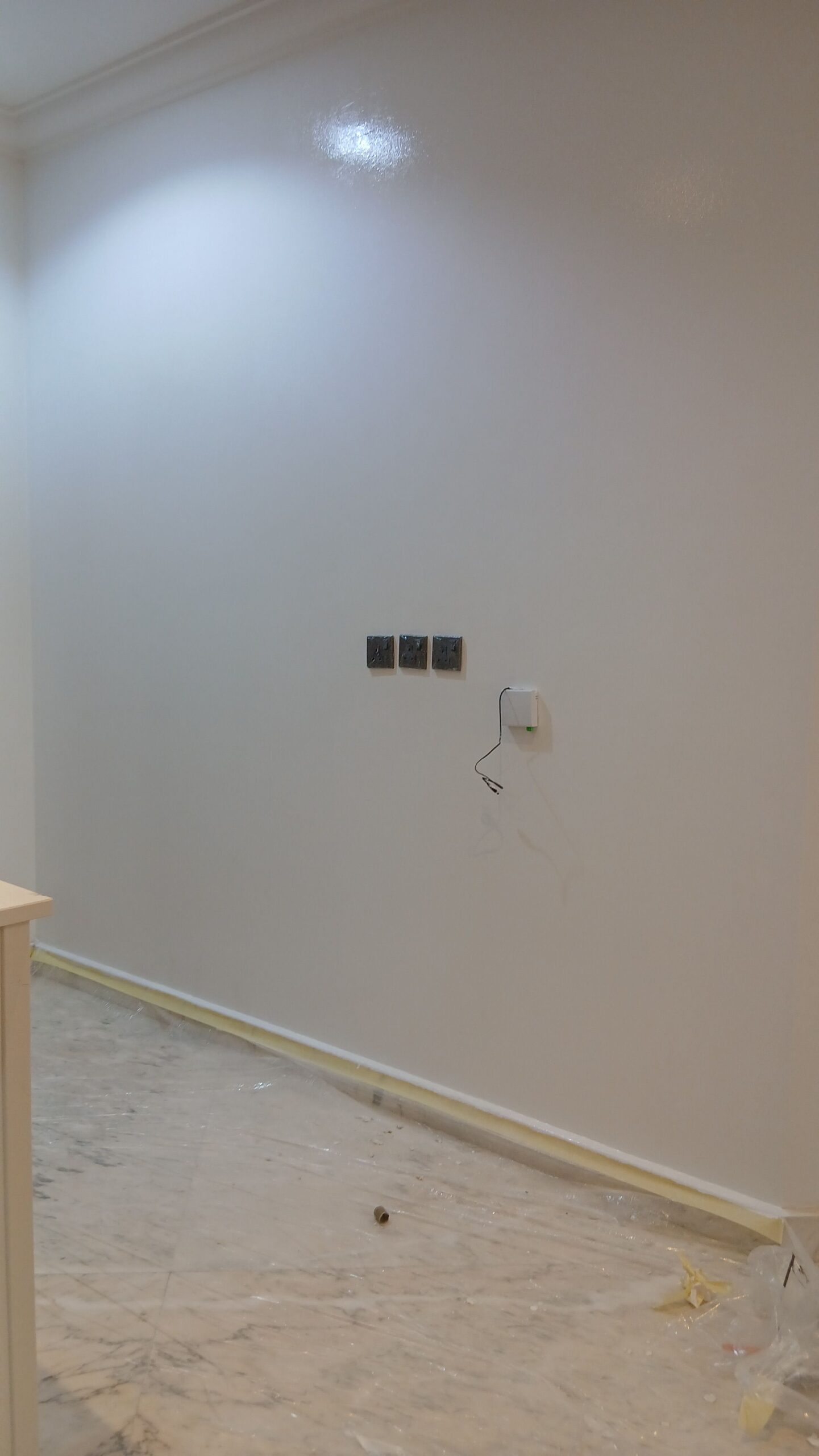 دهان مباني داخلي وخارجي