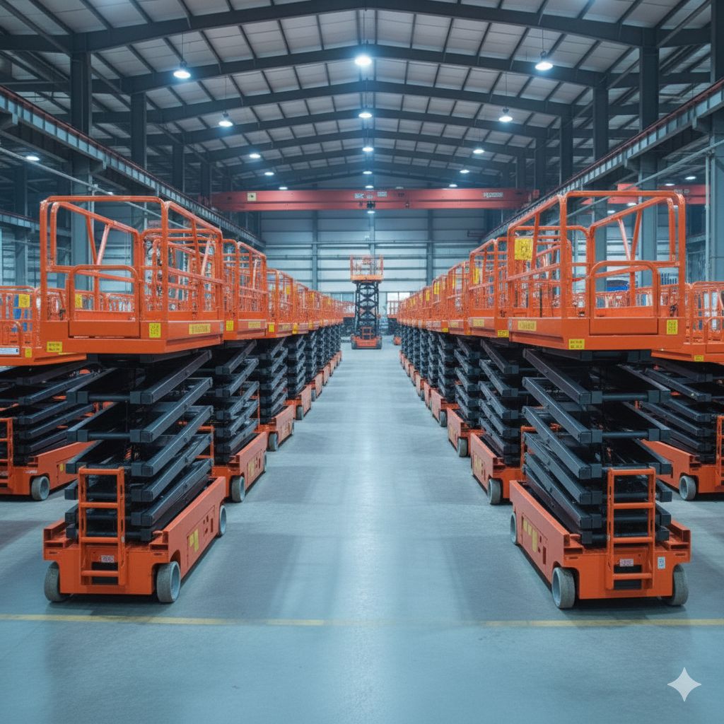 سيزرلفت للايجار رافعات شوكية للايجار رافعات تلسكوب