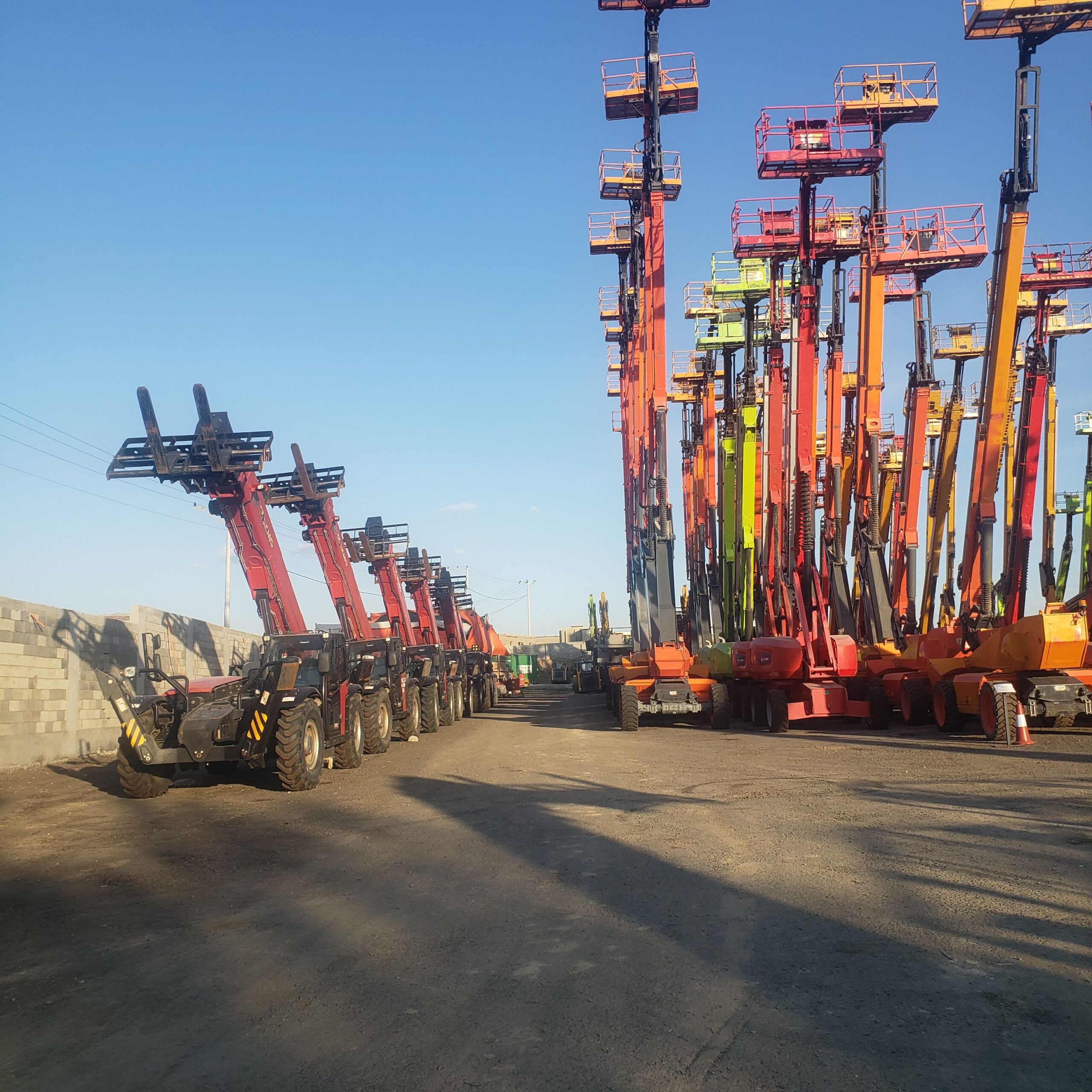 سيزر لفت للايجار ومانلفت للايجار موديل حديث