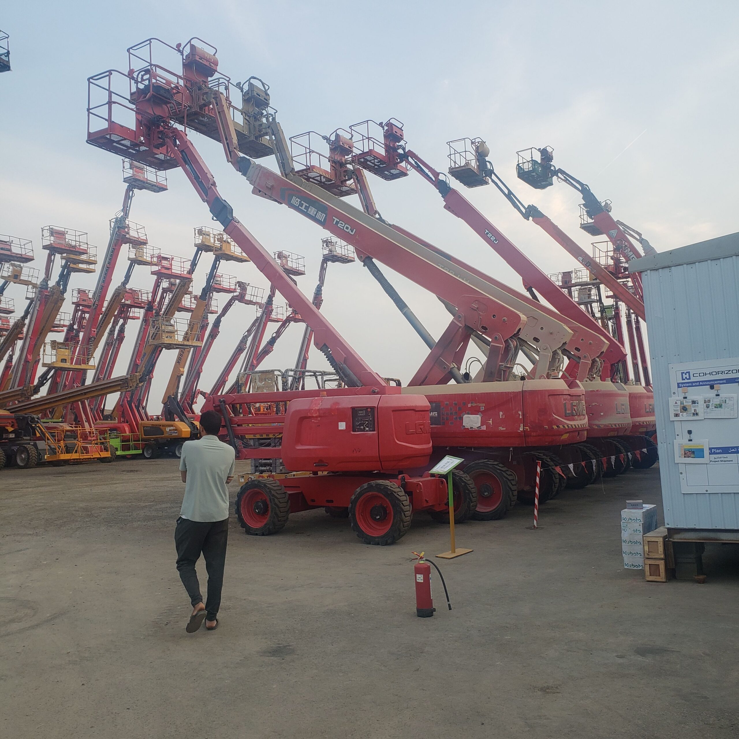 كرينات سيزرلف ومان لفتات وتاورلايت ورافعه شوكية فو