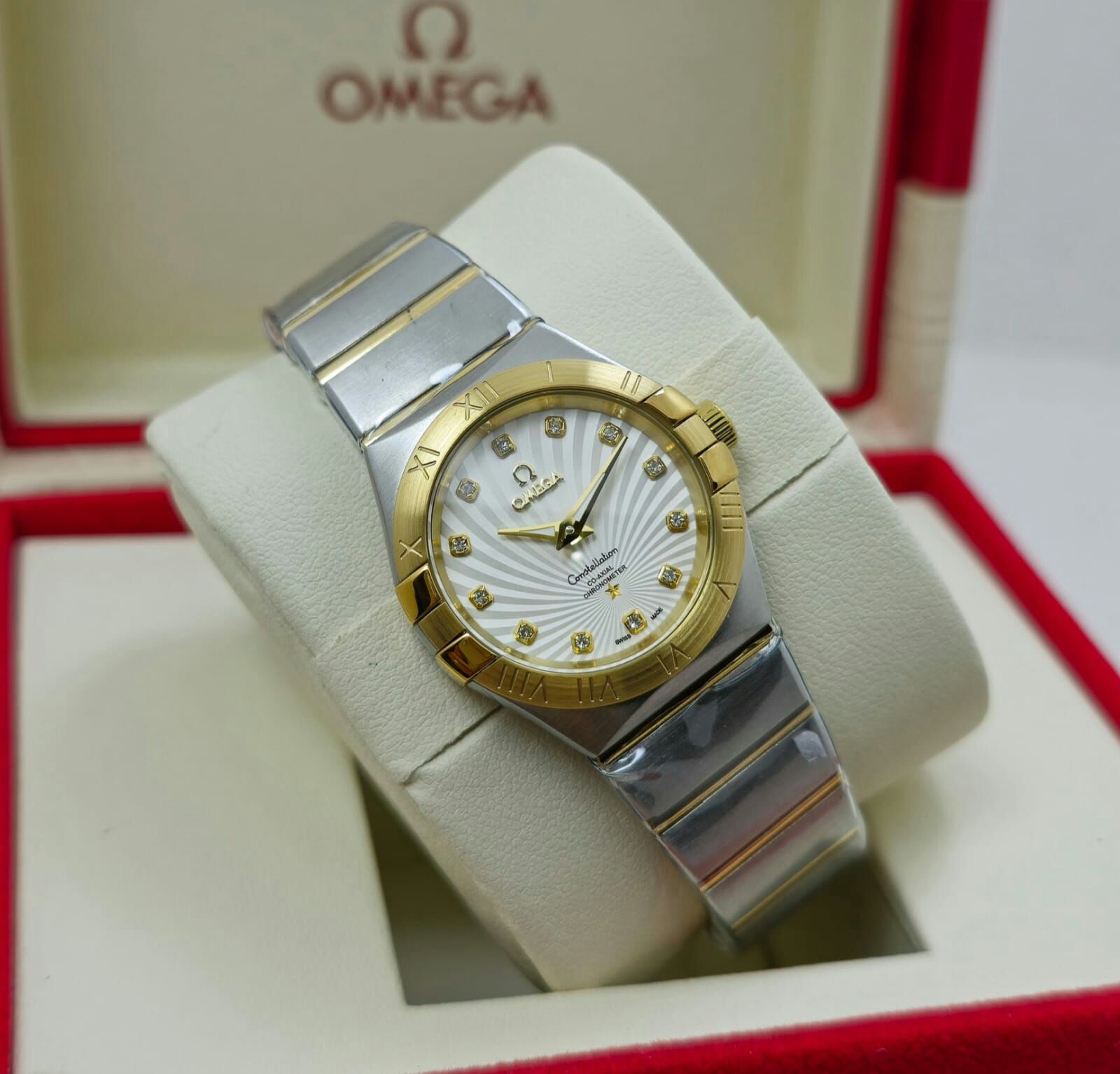 ساعة اوميجا النسائي كوبي ماستر كوالتي وتس055805421