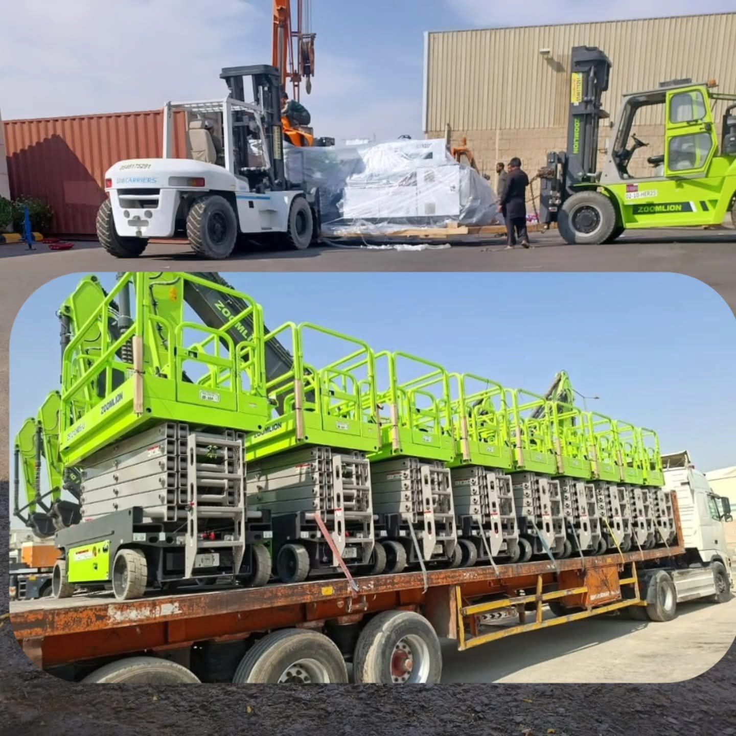 Sealift and Manlift available for monthly, yearly,