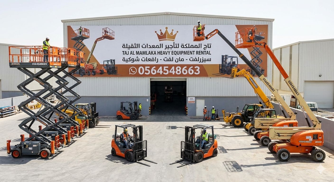 فوركلفت للإيجار في الدمام كرينات للإيجار في الرياض