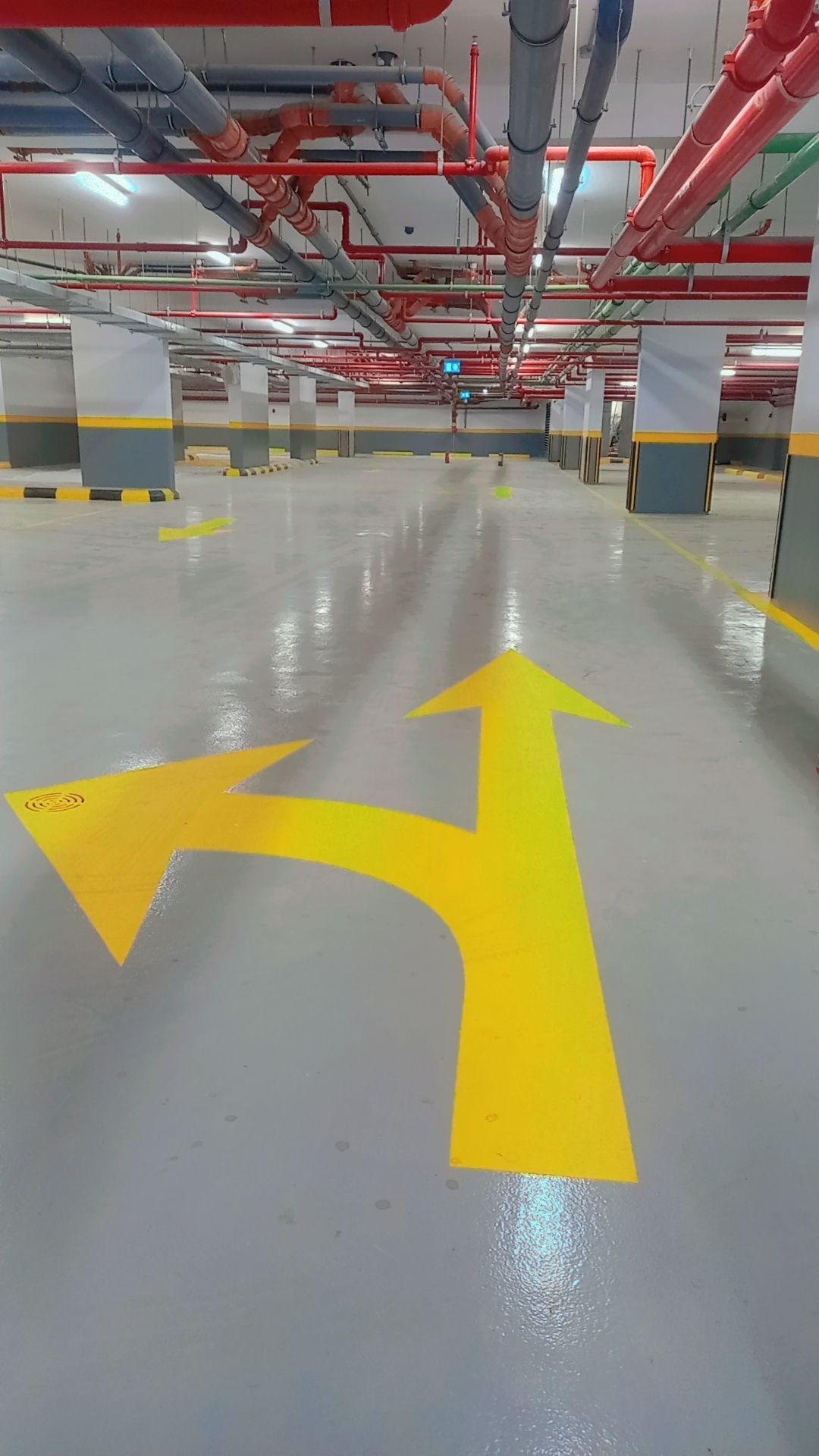 سقف ايبو كسي خرسانه صبة س ريت مطبوعه الملونة صبه م