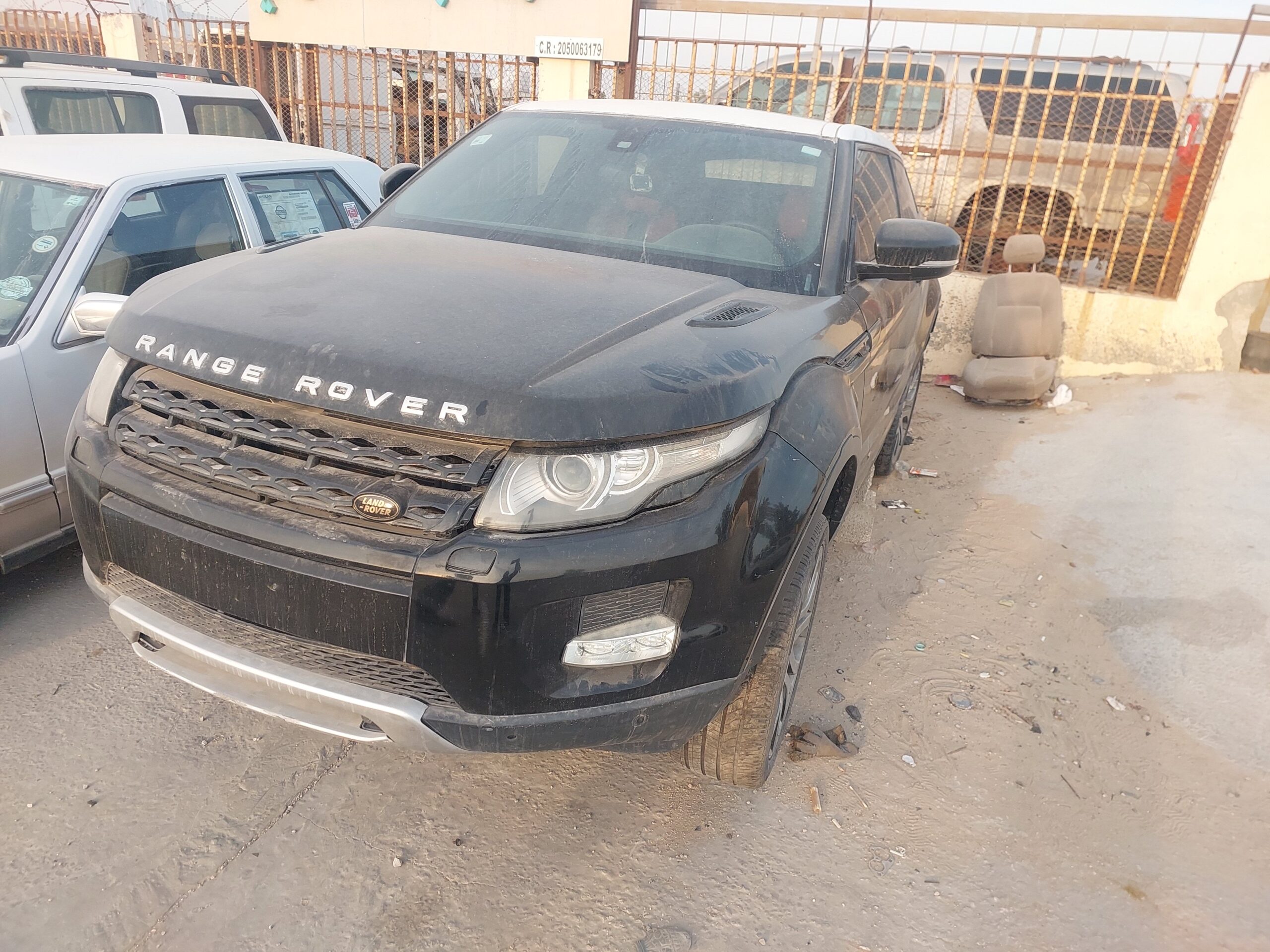 تشليح رنج روفر ايفوك 2014