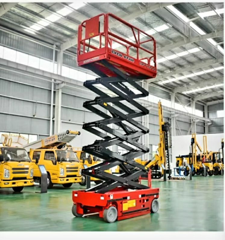 سيزر لفت مقصية كهرباء وديزل مان لفت 8متر 10متر 12