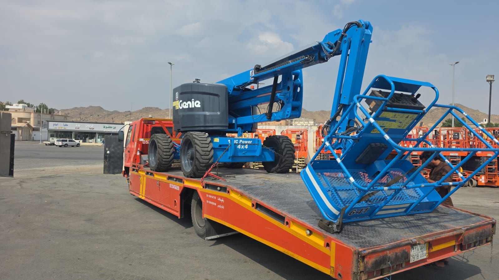 سيزرلفت ومان لفت ورافعه شوكيه للايجار