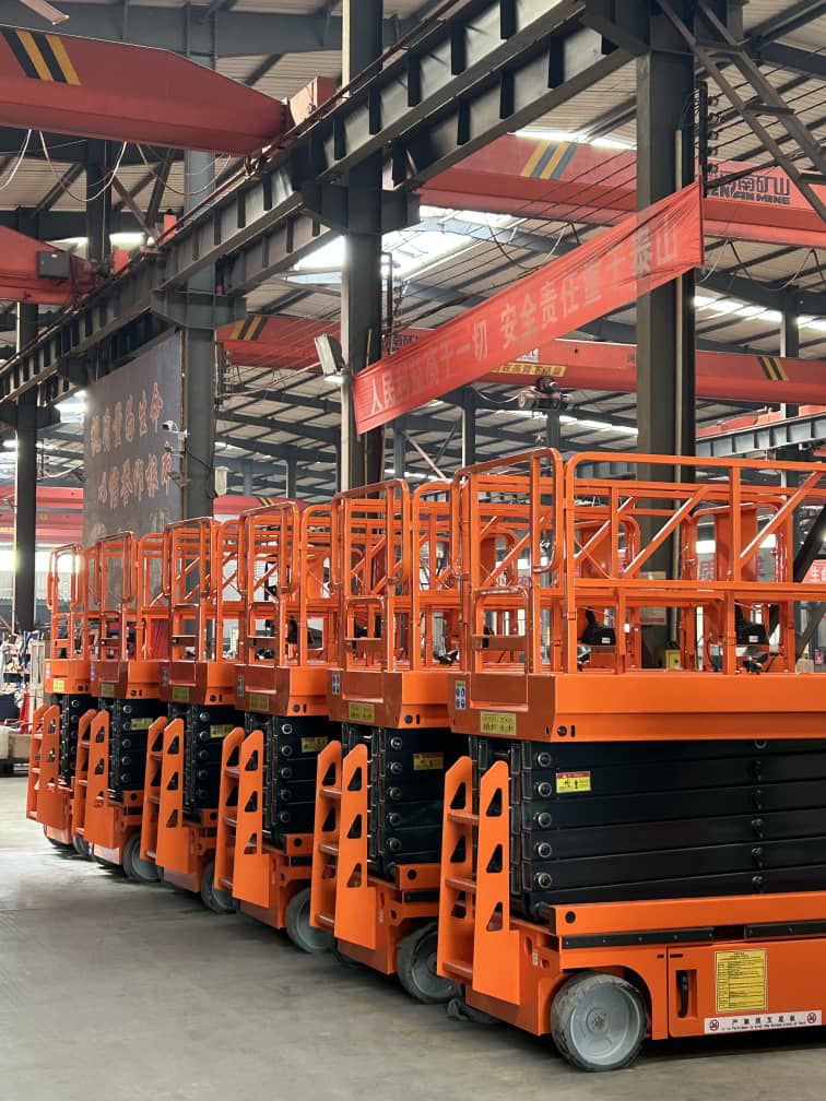 سيزر لفت مقصية كهرباء وديزل مان لفت 6متر8متر 10متر