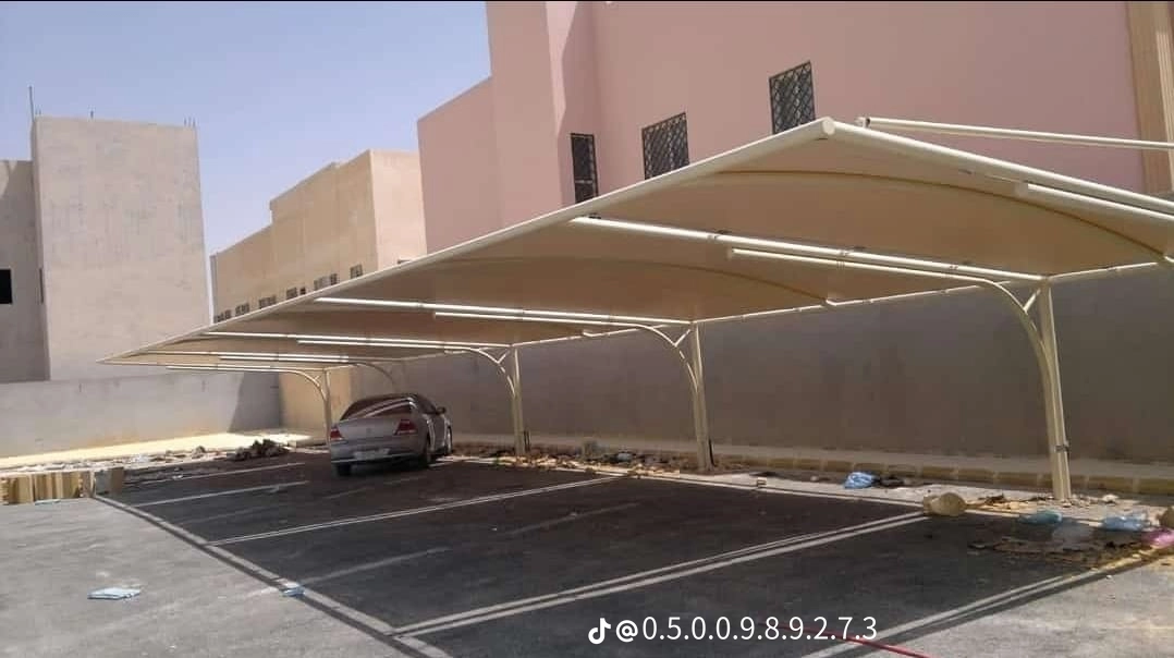 مظلات سيارات باركنج سواتر برجولة لكسان جلسات خارجي