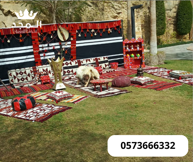 ركنيات تراثية, خيام شعبية,استئجار طاولة طعام,خيام