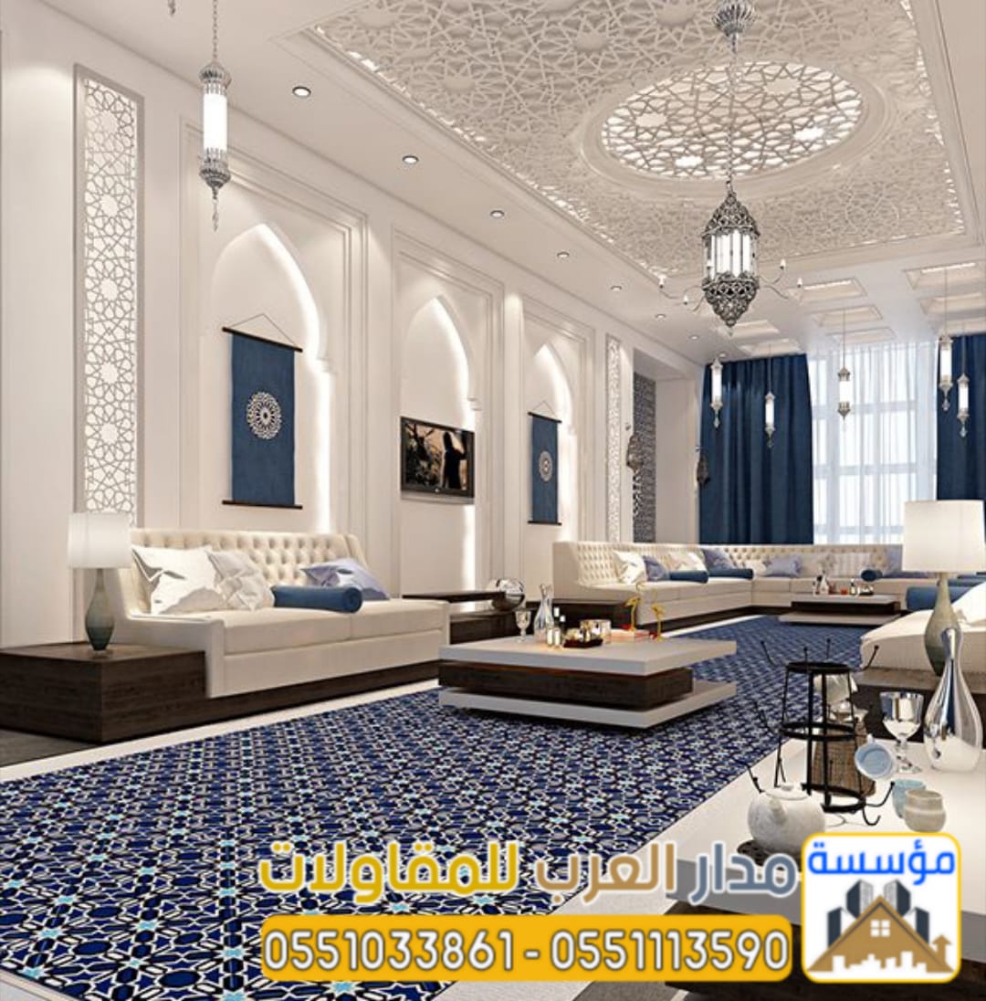 تشطيب مجالس خارجية وترميم وتشطيب مباني بالرياض |