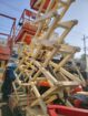 Scissor lift 14meter 12meter for rental in Jeddah