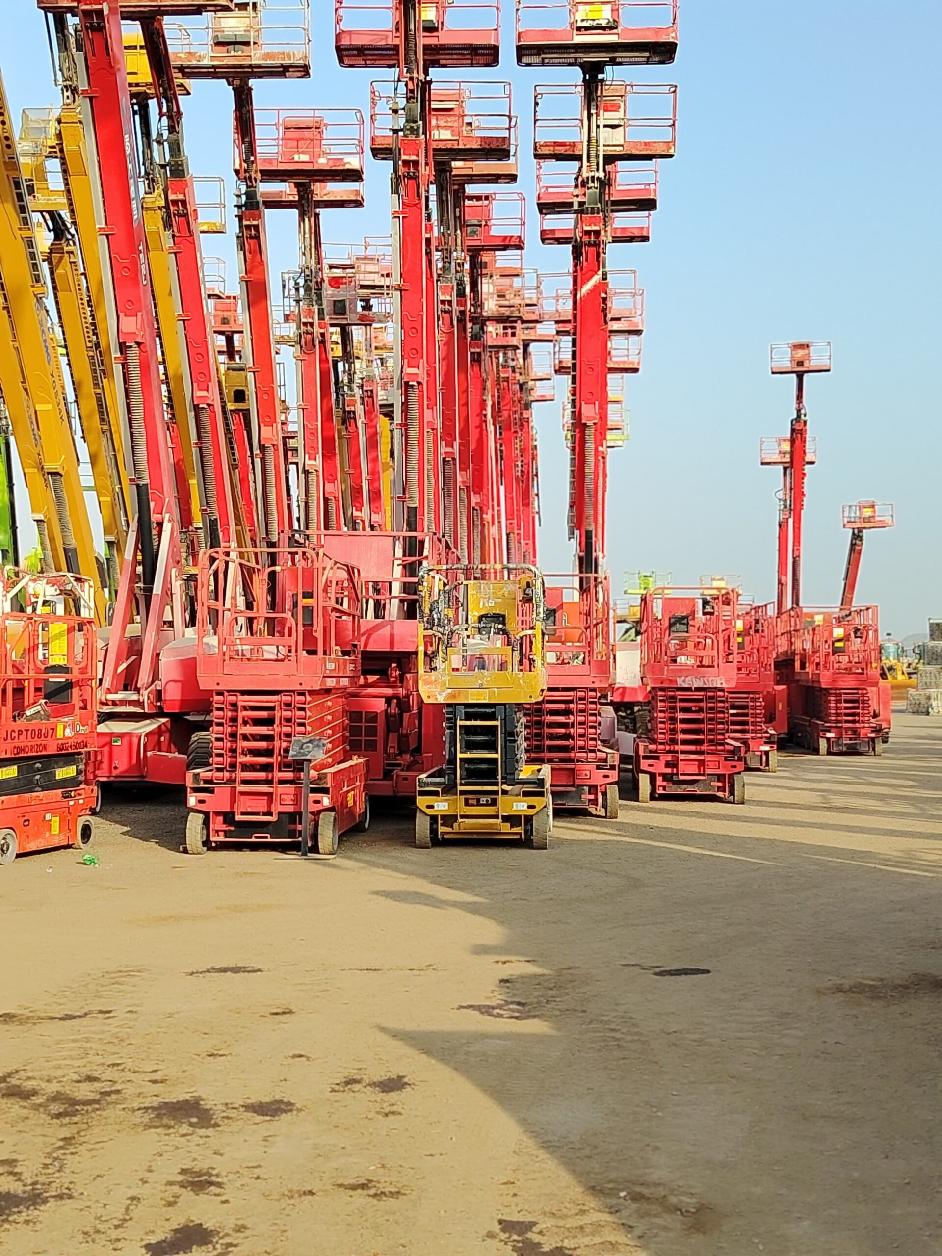 Manlifts, Scissor Lifts, forklifts, cranes, Bobcat