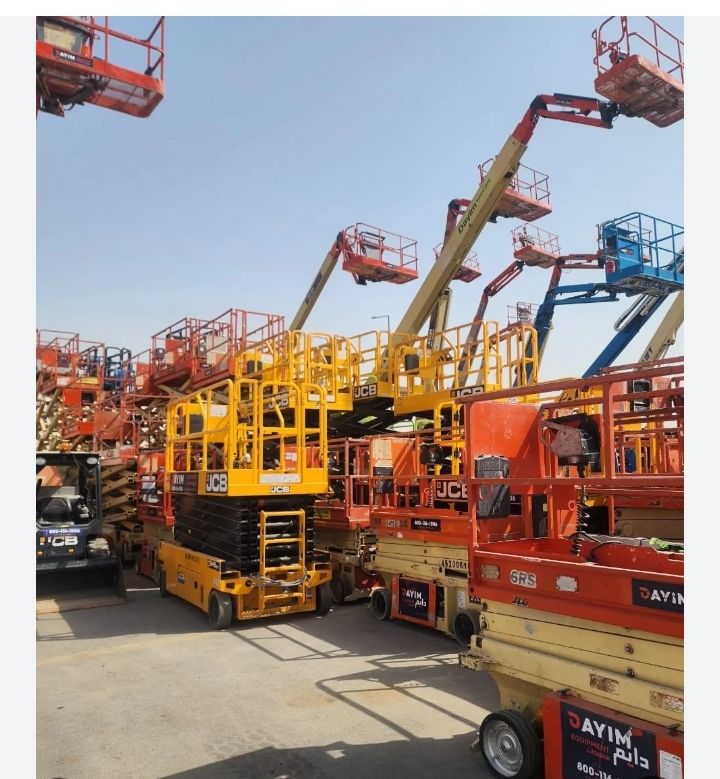 رافعه شوكيه للايجار سيزر لفت للايجار مان لفت للايج