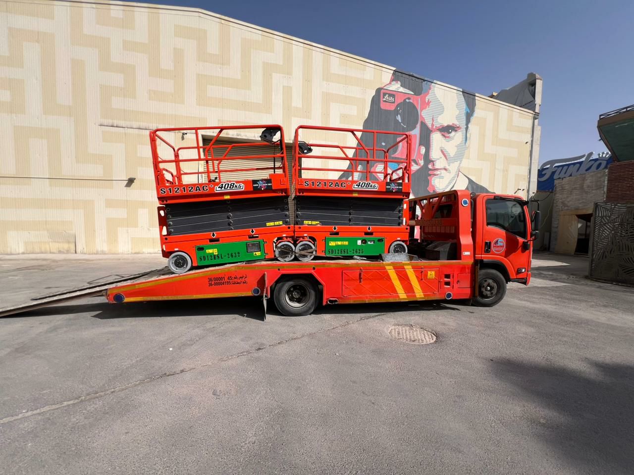 سيزرلفت للايجار رافعات شوكيه فوركلفت للايجار رافعا