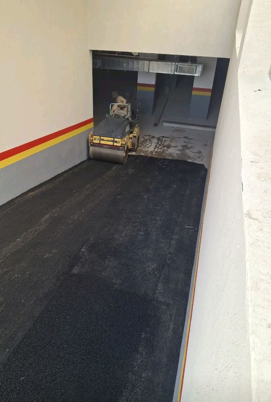 مقاول اسفلت وتخطيط شوارع وبركنج دهانات حراريه