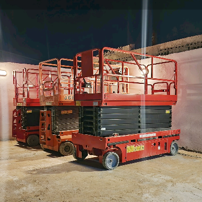 Scissor lift 14meter 16meter for rental in Jeddah