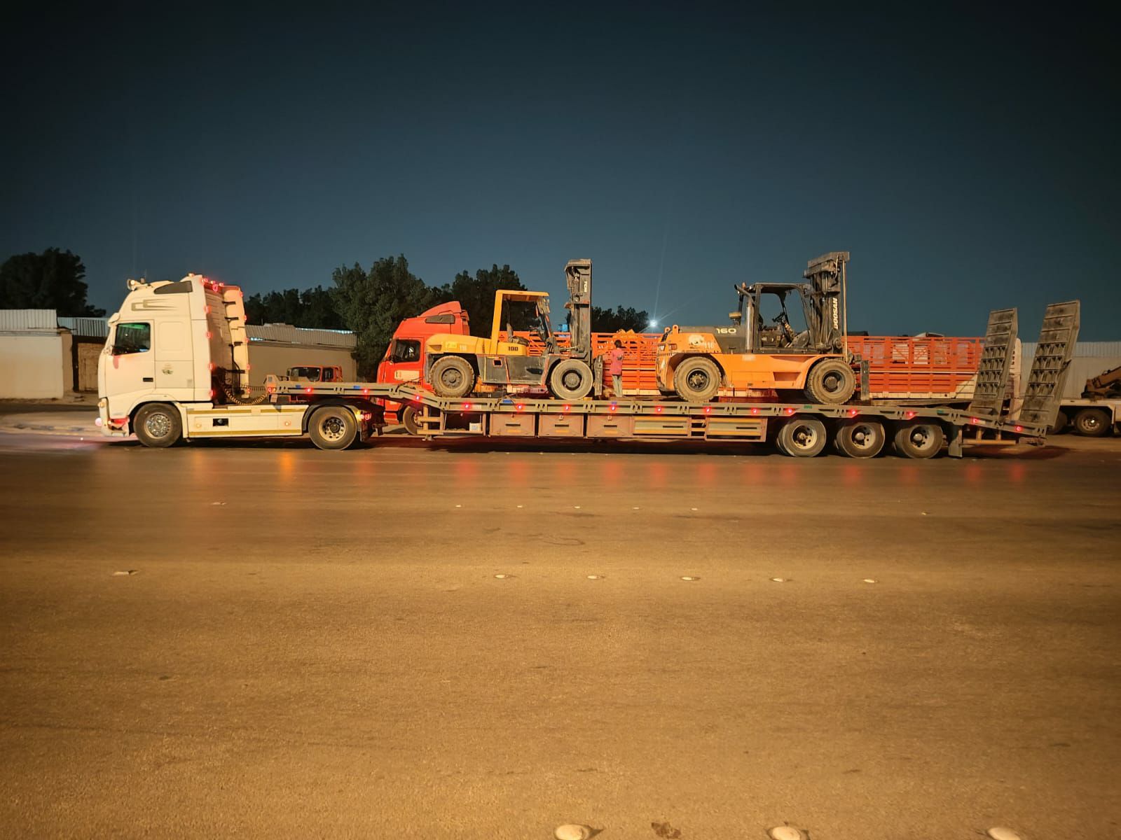 🚜🔥 تأجير جي سي بي تلي هندرات (JCB Telehandler) في