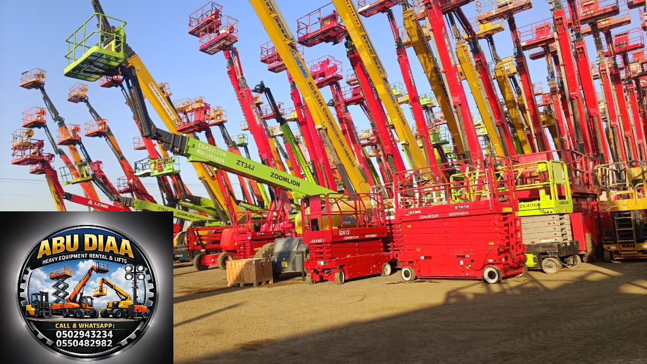 سيزرلفت ومان لفت ورافعات شوكيه وتيليهندلر جي سي بي